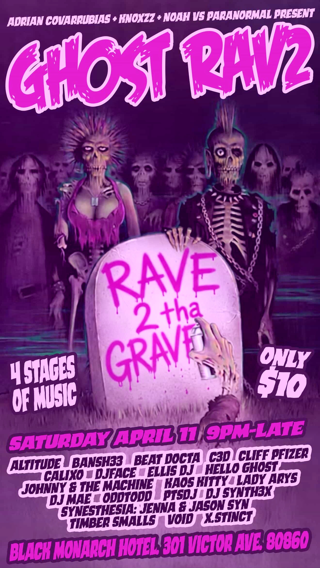 Ghost Rave 04.11.2026 poster